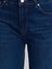 71738 Dip Boyalı Wideleg Denim Pantolon-Tint 4
