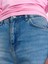 71779 Lazer Yıkama Likralı Denim Mom Pantolon-Tint 4