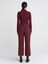 71596 Kemerli Culotte Pantolon-Bordo 2