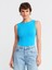 20868 Kayık Yaka Kolsuz Top-Mint 1
