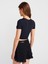 31175 Bisiklet Yaka Crop Top-Beyaz 2