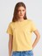 30584 Bisiklet Yaka Pamuklu T-Shirt-Bebe Mavi 1
