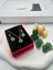 Sevgililer Gününe Özel Kutulu Pandora Çelik Kolye ve Küpe (Gold) 0106333 1