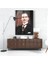 Mustafa Kemal Atatürk Cam Tablo- Ev ve Ofis Dekorasyonu-Duvar Dekorasyonu-Türk Bayrağı-Insan 4