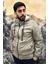 Erkek Vizon Içi Kürklü Su ve Rüzgar Geçirmez Kapüşonlu Kışlık Mont & Kaban & Parka ML-FMM-100 5