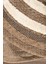 Marakeş Dekoratif Modern Yuvarlak Kabartmalı Dokuma Halı 678/SİYAH/200X200 5