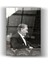 Mustafa Kemal Atatürk Siyah Beyaz Yan Profil Cam Tablo- Ev ve Ofis Dekorasyonu-Hediyelik-Dekoratif-Atatürk 1