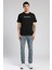 Antonia Erkek O Yaka T-Shirt Siyah 1
