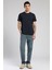 Baselo Erkek O Yaka T-Shirt Lacivert 1