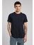 Baselo Erkek O Yaka T-Shirt Lacivert 2