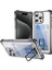 iPhone 15 Pro Max Tpu + Akrilik Telefon Kılıfı ve Kickstand Kart Tutacağı (Yurt Dışından) 1