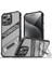iPhone 15 Pro Katlanır Kickstand Pc + Tpu Anti Drop Telefon Kapağı (Yurt Dışından) 1
