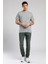 Baselo Erkek O Yaka T-Shirt Gri 1