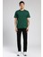 Baselo Erkek O Yaka T-Shirt Zümrüt 1