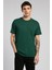 Baselo Erkek O Yaka T-Shirt Zümrüt 2
