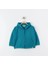 Tiffany Sweatshirt Kapüşonlu Oversize Theme Turkuaz 1