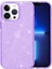 iPhone 13 Pro Max Şeffaf Parlak Pudra Parıltılı Parlak Yumuşak Tpu + Sert Pc Arka Kapak (Yurt Dışından) 1