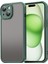 iPhone 15 Damla Korumalı Hava Yastıkları Buzlu Saydam Pc + Tpu Telefon Arka Kapağı (Yurt Dışından) 1