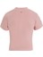Metal Aksesuarlı Pembe T-Shırt 3