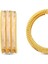 Altın Halka Küpe - 14K - 3.48GR 2