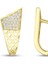 Tasarım Altın Küpe - 14K - 3.27GR 2