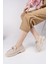 Crasher Kalın Taban Tokalı Günlük Casual Makosen Kadın Loafer Ayakkabı 5
