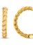 Altın Halka Küpe - 14K - 2.98GR 2