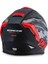 Dinamo Camo Siyah-Titanium-Kırmızı Kask 3