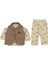 Ayı Armalı Yelekli 3 Lü Takım 5132413 - Kahverengi 1
