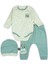 Miniworld 6-9 Ay Wild Explorer Baskılı Badili Takım 18522165 - Yeşil 1