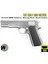 We Colt 1911 Sılver Klasik Siyah Kabza Airsoft Tabanca 2