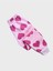 Kız Çocuk Pamuklu Pembe Kalp Desenli Uzun Kollu Mevsimlik Pijama Takımı 5