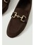 Shoes Bonni Toka Detaylı Yumuşak Loafer Babet Kadın Günlük Ayakkabı 1