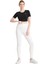 Kadın Siyah %80 Modal %20 Elastan Kadın Compression Kısa Kol Crop - Nefes Alan ve Esnek Crop 2