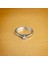 Gıbyjewel Düz Kare Tırnak (Arası Kontürlü) 925 Ayar Gümüş Tektaş Yüzük -3 mm 5