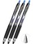 Mavi Pilot Kalem 3 Adet Uniball Signo Micro 207 0.5 mm Roller Uçlu Pilot Kalem UMN-207 Inci Uçlu Likit Mürekkepli Jel 1