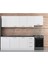 Atabey 300CM Mutfak Dolabı Beyaz 1