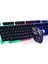 Oyuncular Için Klavye Mouse Set Rgb Özellikli Hxozl HX-100 Model 1