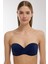63549 Lacivert Straplez Bikini Üstü 1