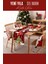 Yılbaşı Masa Örtüsü Süsleme 180 x 35 cm Noel Baba ve Yılbaşı Ağacı Desenli Polyester Masa Runner 1