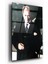 Mustafa Kemal Atatürk Asil Portre Cam Tablo- Ev ve Ofis Dekorasyonu-Hediyelik-Dekoratif- Atatürk-Modern 4