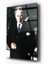 Mustafa Kemal Atatürk Asil Portre Cam Tablo- Ev ve Ofis Dekorasyonu-Hediyelik-Dekoratif- Atatürk-Modern 5