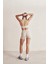 Solis Bej Seamless Spor Biker Şort 4