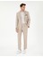 Erkek Açık Kahverengi Slim Fit Keten Karışımlı Ceket 50306748-VR002 4