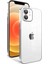 Apple iPhone 12 Kılıf Kamera Korumalı Renkli Çerçeveli Garaj KAPAK-GÜMÜŞ-8680436638378-MRYN8324 1