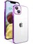 Apple iPhone 14 Kılıf Kamera Korumalı Renkli Çerçeveli Garaj KAPAK-LILA-8680436638682-MRYN83279 1
