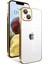 Apple iPhone 14 Kılıf Kamera Korumalı Renkli Çerçeveli Garaj KAPAK-GOLD-8680436638651-MRYN83277 1