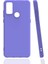 Tcl 20E Kılıf Biye SILIKON-LILA-8680436237724-MRYN60377 1
