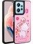 Xiaomi Redmi Note 12 4g Kılıf Parlayan Kabartmalı Ikonik Figürlü Amas Silikon KAPAK-PEMBE-86804 1