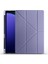 Galaxy Tab S9 Ultra Kılıf Uyumlu Zore Tri Folding Kalem Bölmeli Standlı KILIF-MOR-8680436730478-MRY 1
